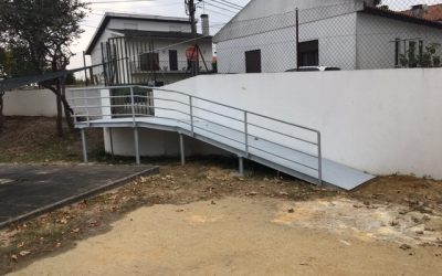 Obras na Escola Básica do Aldão